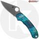 MODIFIED Spyderco Para 3 Knife 15V Sprint Run + AWT Aggressive Agent Custom Anodized Scales (3)