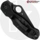 MODIFIED Spyderco Para 3 Knife - Black/Gray Digital Camo - DLC Blade - Rit Dyed Handle