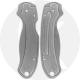 KP Custom Titanium Scales for Spyderco Para 3 Knife - Stonewash Finish