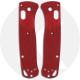 KP Custom G10 Scales for Benchmade Mini Bugout Knife - Red - Contoured