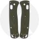 KP Custom G10 Scales for Benchmade Mini Bugout Knife - OD Green - Contoured