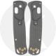 KP Custom G10 Scales for Benchmade Mini Bugout Knife - Grey - Contoured