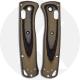 KP Custom G10 Scales for Benchmade Mini Bugout Knife - Black / Desert Tan - Contoured - Smooth Surface