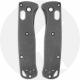 KP Custom Titanium Scales for Benchmade Mini Bugout Knife - Blasted + Stonewashed