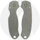 KP Custom Micarta Scales for Spyderco Para 3 Knife - Brown Linen