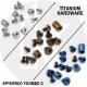 Titanium Replacement Screw Set for Spyderco Yojimbo Knife
