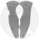 KP Custom Titanium Scales for Spyderco Yojimbo 2 Knife - Stonewash Finish