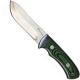 Katz Knives Katz Skinner, A4 Green Micarta, KZ-A4GM