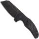 Kizer c01c Sheepdog Ki4488A3 - Chris Conaway - Black Stonewash Cleaver Style - Carbon Fiber - Liner Lock Flipper Folder