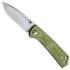 Kizer V3403A2 Vanguard V3 Vigor with VG10 Blade and OD Green G10 Handle, Ki-V3403A2