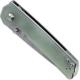 Kizer Vanguard Domin Mini V3516N4 - Azo - Stonewash N690 Drop Point - Translucent G10 - Liner Lock Folder