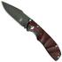Kizer V4412A2 Vanguard Bolt with VG10 Blade and Red and Black G10 Handle, Ki-V4412A2