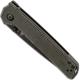 Kizer Vanguard Domin V4516N5 - Azo EDC - Black Stonewash N690 Drop Point - Black Micarta - Liner Lock Folder