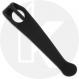 LynchNW Spyderco Titanium Wire Deep Carry Pocket Clip - Black Cerakote