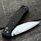 AWT Custom Aluminum Scales for Benchmade Bugout Knife - Black - USA Made