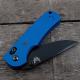 AWT Custom Aluminum Scales for Benchmade Griptilian Knife - Cobalt Blue - USA Made