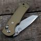 AWT Custom Aluminum Scales for Benchmade Griptilian Knife - FDE - USA Made