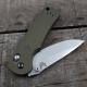 AWT Custom Aluminum Scales for Benchmade Griptilian Knife - OD Green - USA Made