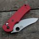 AWT Custom Aluminum Scales for Benchmade Griptilian Knife - Weathered Red - USA Made