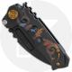 Medford Micro Praetorian T - PVD S45VN Tanto - PVD Bronze Filigree Ti - Frame Lock Folder - USA Made