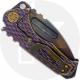 Medford Micro Praetorian T - Vulcan S35VN Tanto - Violet / Bronze Dragon Skin Ti - Frame Lock Folder - USA Made