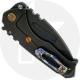 Medford Praetorian T - PVD S35VN Drop Point - Flamed Solar Flare Ti - Frame Lock Folder - USA Made