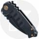 Medford Praetorian Genesis T - PVD S35VN Tanto - PVD with Bronze Pin Stripe - Frame Lock Folder - USA Made