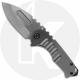 Medford Praetorian Genesis T - Tumbled S45VN Drop Point - Tumbled Ti - Frame Lock Folder - USA Made