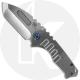 Medford Praetorian Genesis T - Tumbled S35VN Tanto - Tumbled Titanium Handle - Frame Lock Folder - USA Made