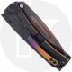 Medford Marauder-H Knife - 3V Vulcan Drop Point - PVD Bronze / Violet Pin Stripe - Frame Lock Folder - USA Made