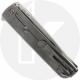 Medford M-48 Knife - Tumbled S45VN Drop Point - Red Aluminum / Tumbled Ti - Flamed Hardware - Frame Lock Flipper Folder - USA Ma