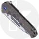 Medford Praetorian Slim Flipper - Tumbled S35VN Drop Point - Tumbled Titanium Handle - Frame Lock Folder - USA Made