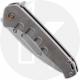 Medford Praetorian Slim Flipper - Tumbled S45VN Tanto - Tumbled Ti - Frame Lock Folder - USA Made