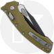 Microtech Amphibian RAM-LOK Knife - Black Bohler M390MK Drop Point - Fluted OD Green G10