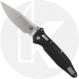 Microtech Socom Delta Knife - Stonewashed Clip Point - Black Aluminum