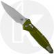 Microtech Socom Delta Knife - Stonewashed Spear Point - OD Green Aluminum