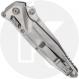 Microtech Socom Delta Knife - Stonewashed Spear Point - Stonewash Titanium with Bronze Accents