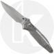 Microtech Socom Delta Knife - Stonewashed Spear Point - Stonewash Titanium with Bronze Accents