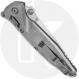 Microtech Socom 160RLS-10SMS2 Knife - Signature Series - Stonewash Spear Point - Stonewash Slab Side Titanium - USA Made