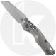 Microtech MSI Mini RAM-LOK Knife - Signature Series - Stonewash Sheepsfoot Bohler M390MK - Stonewash Slab Side Titanium