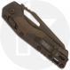 Microtech MSI RAM-LOK Knife - Cerakoted Sheepsfoot Bohler M390MK - Fluted Chocolate Camo Polymer