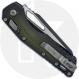 Microtech MSI RAM-LOK Knife - 2-Tone Cerakoted Sheepsfoot Bohler M390MK - Fluted Faded Bazooka Green Polymer