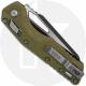 Microtech MSI RAM-LOK Knife - 2-Tone Sheepsfoot Bohler M390MK - Fluted OD Green Polymer