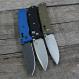 AWT Benchmade Bugout Custom Aluminum Scales - Archon Series - Cobalt Blue Anodized - USA Made