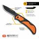 Outdoor Edge RazorWork RCB25-2C - 2.5 Inch Replaceable Blades - Black GFN/Orange TPR Handle