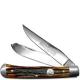 Queen Premium Trapper Knife, Honey Amber, QN-19ACSB