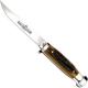 Queen Knives Queen Deer Knife, Aged Honey Stag Bone, QN-92ACSB