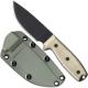 Ontario Knives Ontario RAT-3 Knife, Green Sheath, QN-RAT3OD
