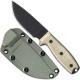 Ontario Knives Ontario RAT-3 Knife, Green Sheath, QN-RAT3OD