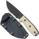 Ontario Knives Ontario RAT-3 Knife, Serrated with Black Sheath, QN-RAT3SB